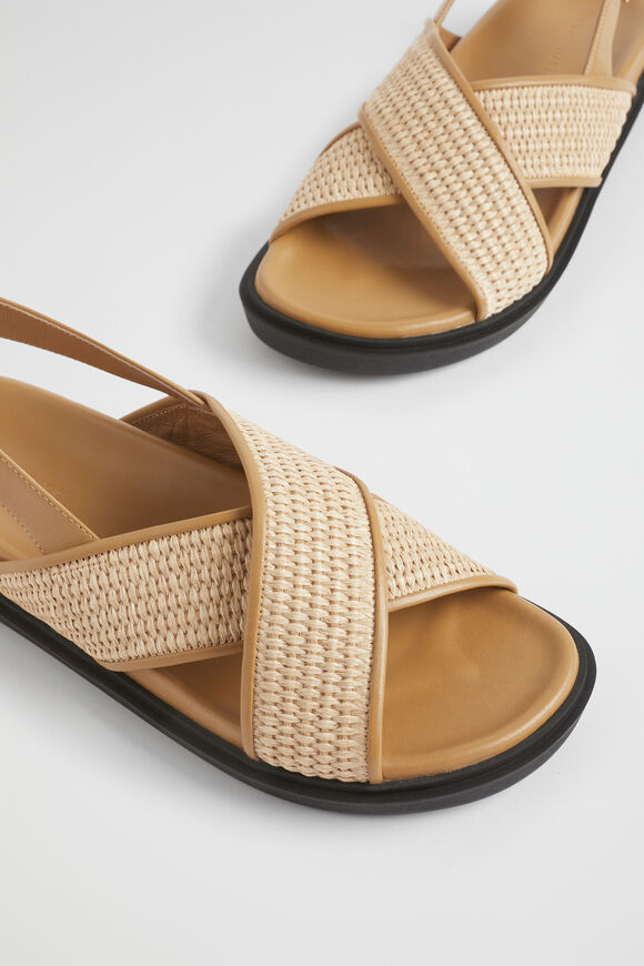 Tara Footbed Sandal  Toffee  hi-res