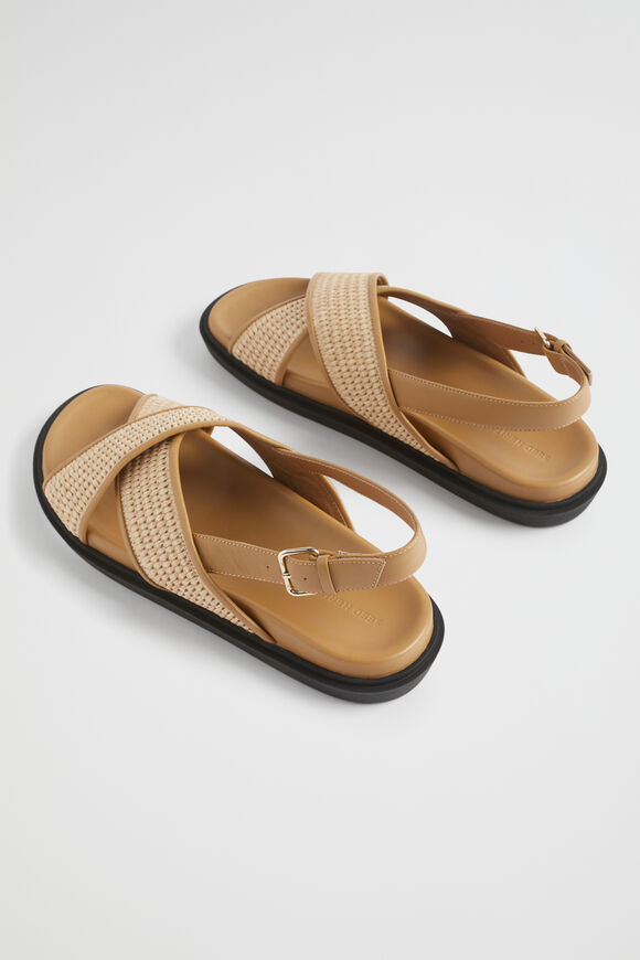 Tara Footbed Sandal  Toffee  hi-res