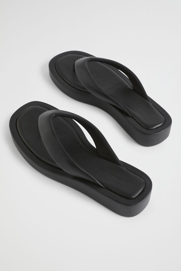 Alex Flatform Sandal  Black  hi-res