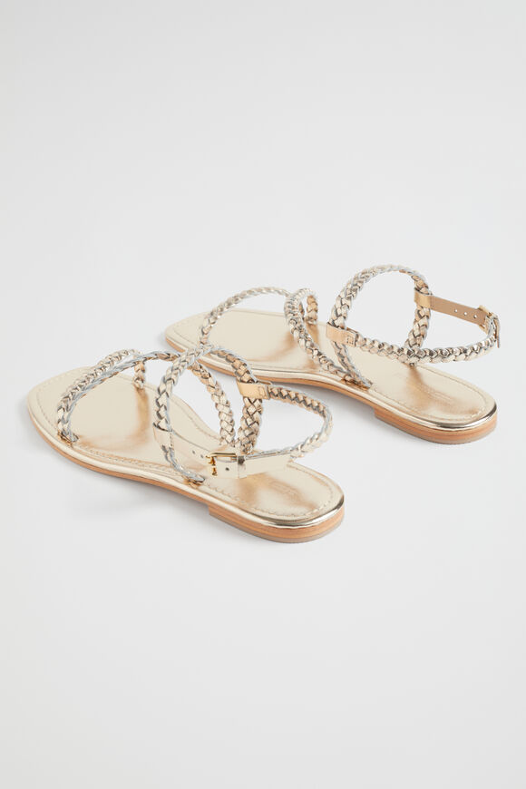 Tonya Braid Sandal  Soft Gold  hi-res