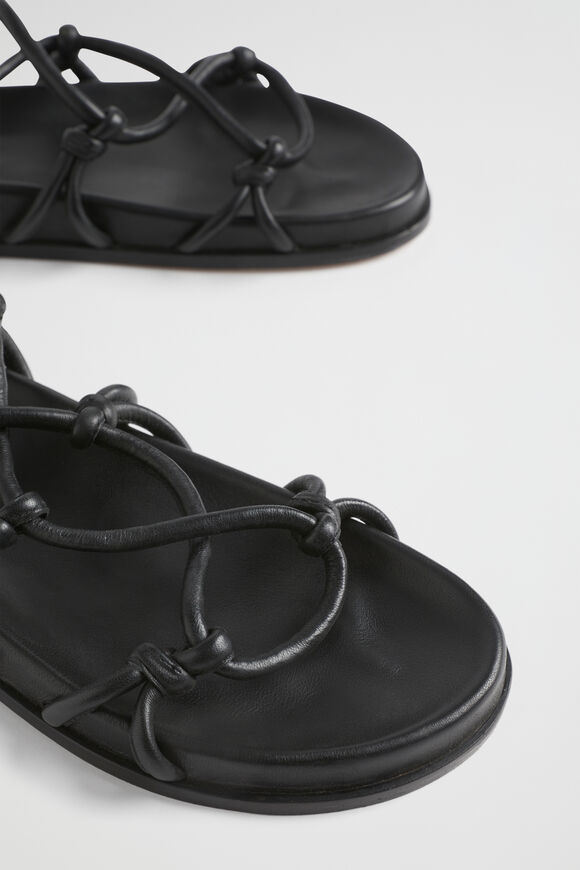 Mya Knot Sandal  Black  hi-res