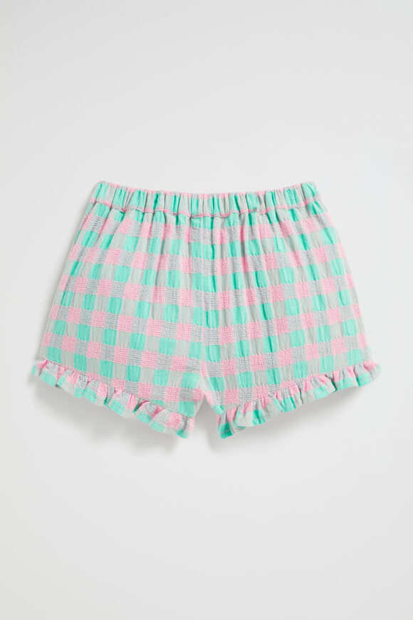 Gingham Shorts  Candy Pink  hi-res
