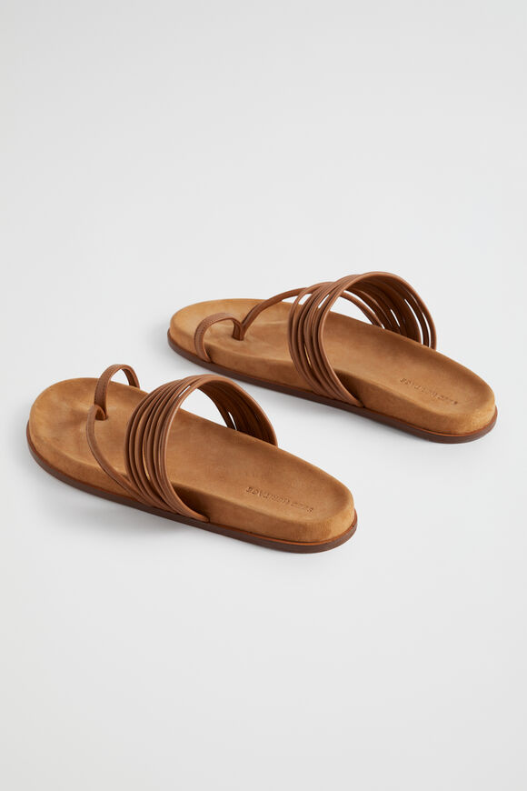 Tegan Footbed Sandal  Deep Tan  hi-res
