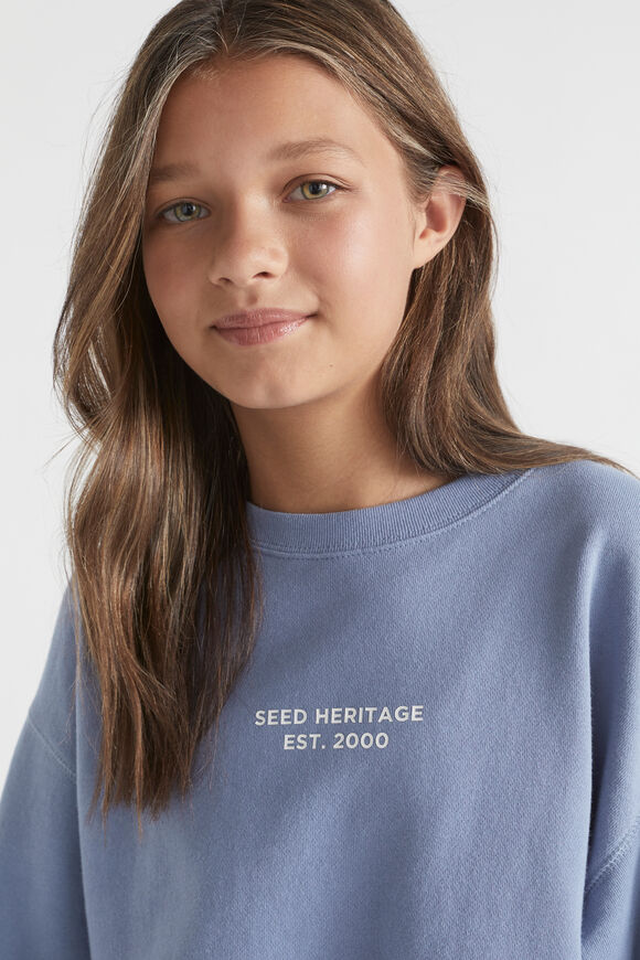 Core Relaxed Sweat  Powder Blue  hi-res
