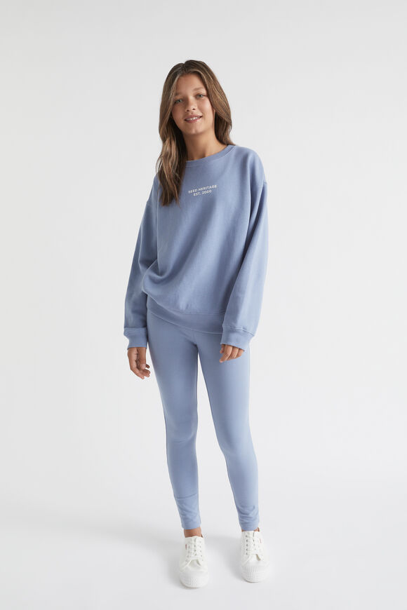 Core Relaxed Sweat  Powder Blue  hi-res