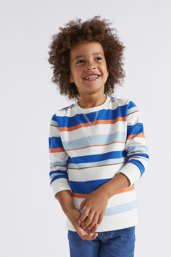 Stripe Sweat  Multi  hi-res