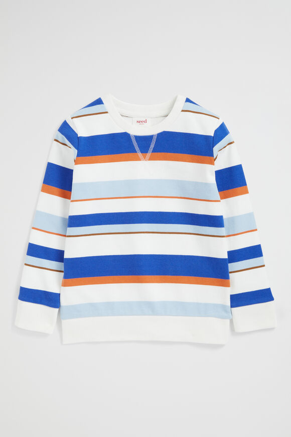 Stripe Sweat  Multi  hi-res
