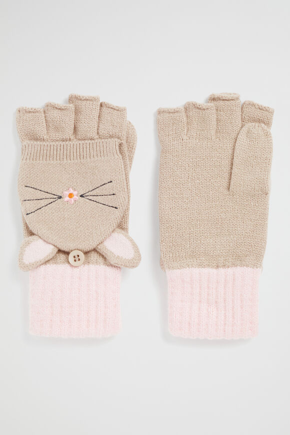 Bunny Mittens  Multi  hi-res