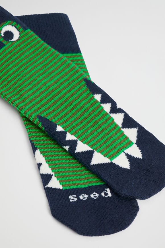 Crocodile Sock  Multi  hi-res