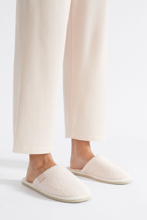 Teddy Slipper  Blush  hi-res