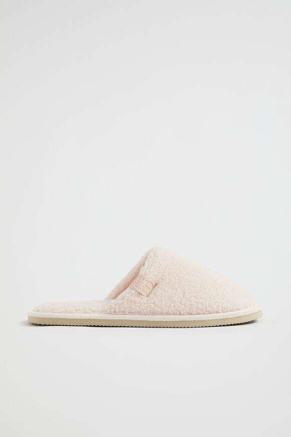 Teddy Slipper  Blush  hi-res