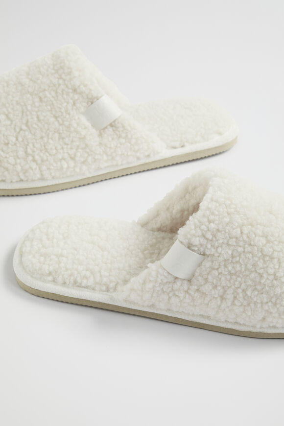 Teddy Slipper  Cream  hi-res
