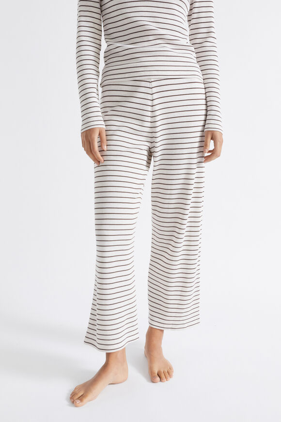 Waffle Sleep Bottom  Chocolate Stripe  hi-res