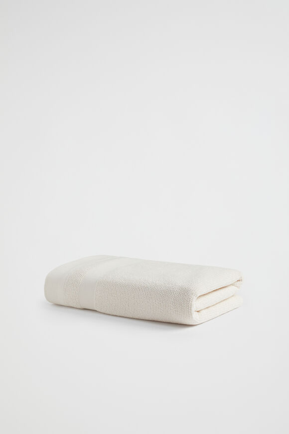 Luca Cotton Towel  Almond  hi-res