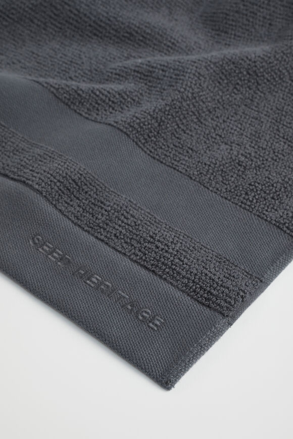 Luca Cotton Towel  Graphite  hi-res