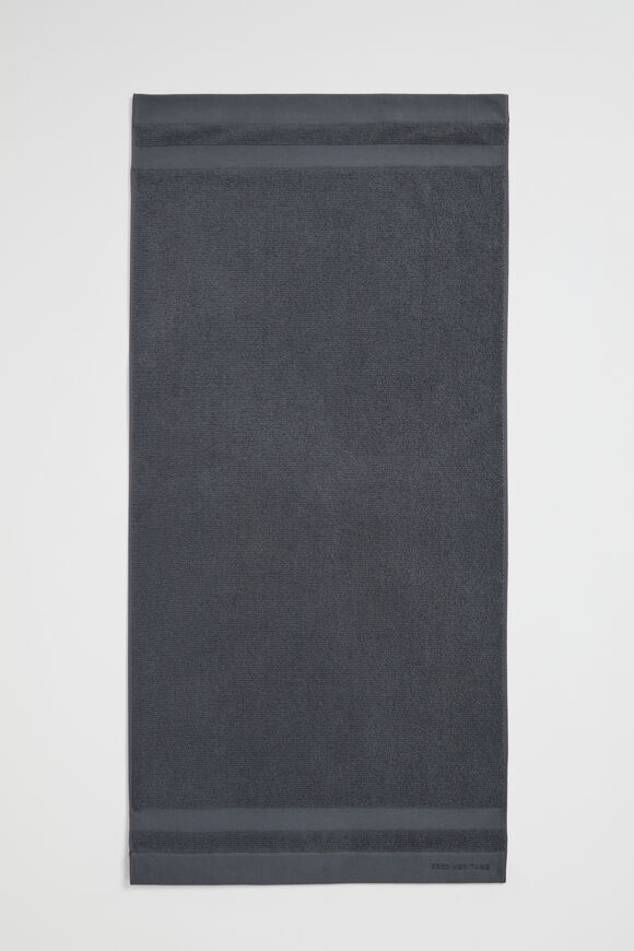 Luca Cotton Towel  Graphite  hi-res