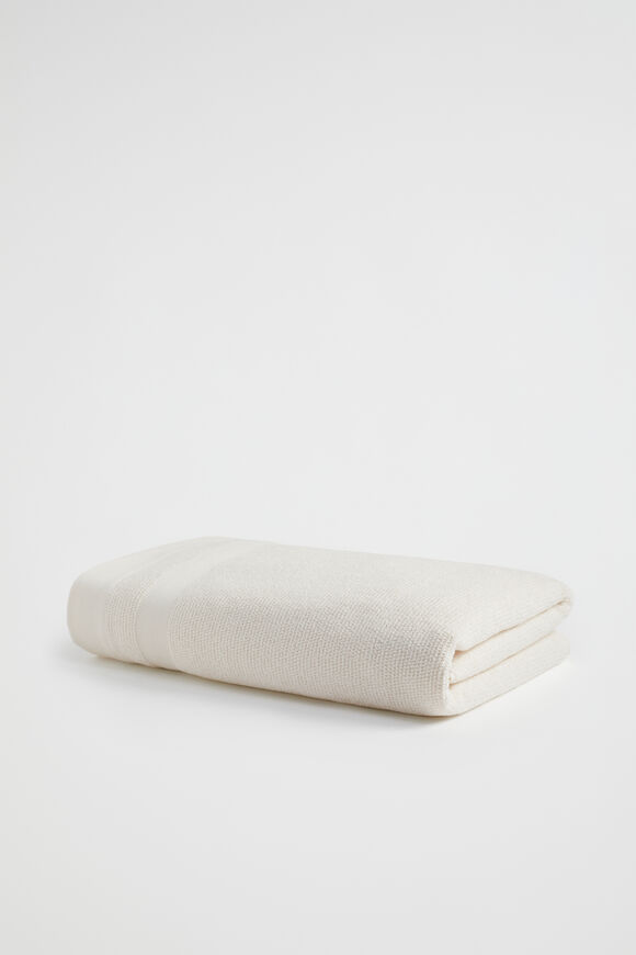 Luca Cotton Bath Sheet  Almond  hi-res