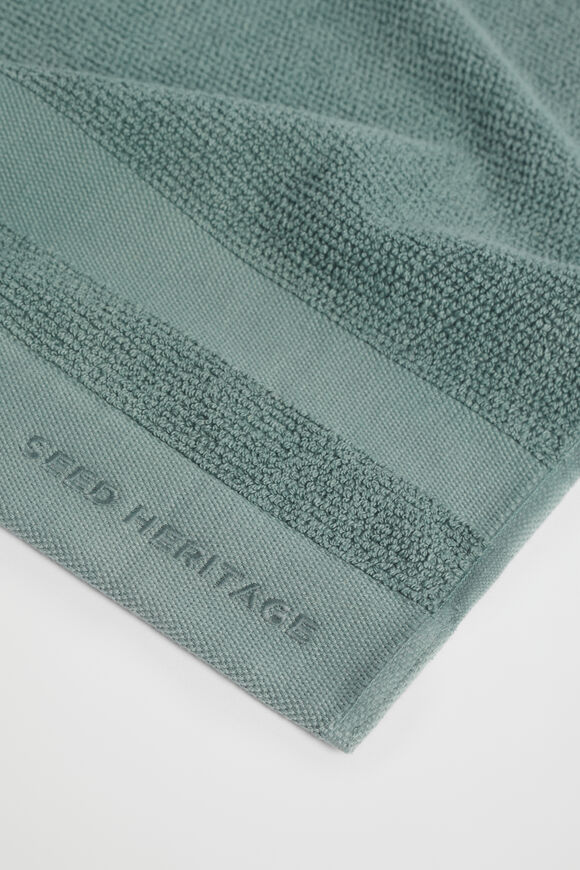 Luca Cotton Bath Sheet  Eucalypt  hi-res