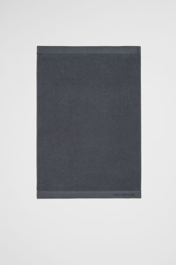 Luca Cotton Hand Towel  Graphite  hi-res