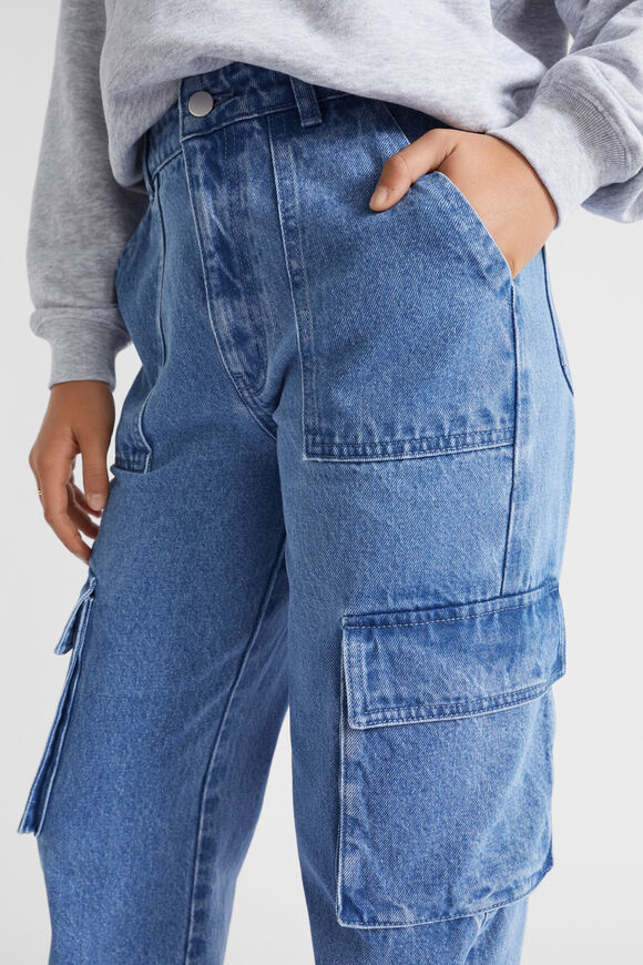 Cargo Jean  Washed Classic  hi-res