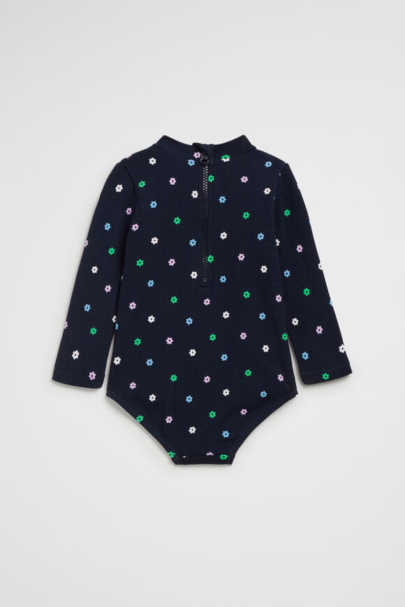Mini Daisy Rashsuit  Midnight Blue  hi-res