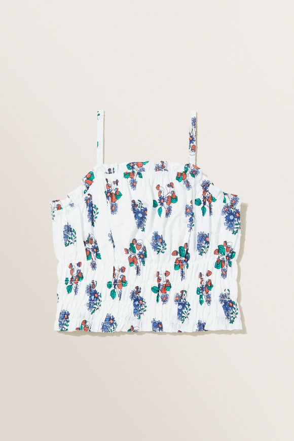 Floral Camisole  Vintage White  hi-res