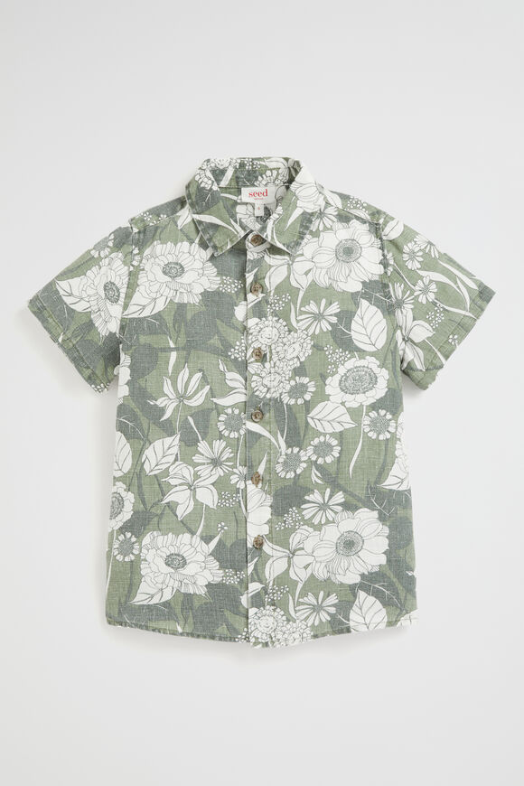 Linen Shirt  Eucalyptus  hi-res