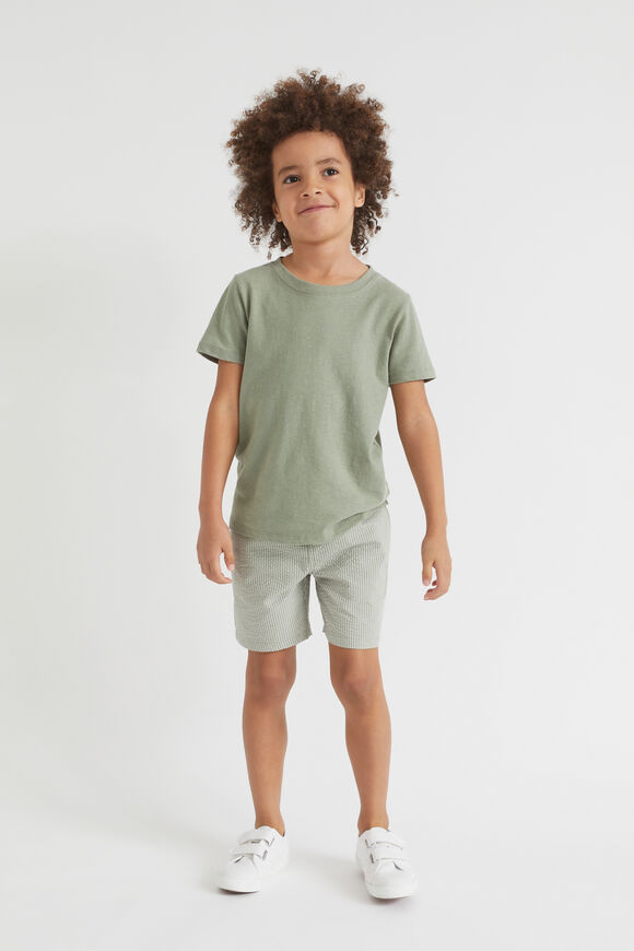 Linen Tee  Eucalyptus  hi-res