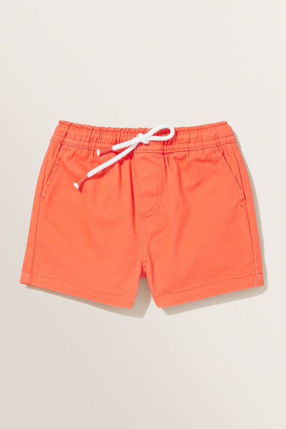 Core Logo Short  Coral  hi-res