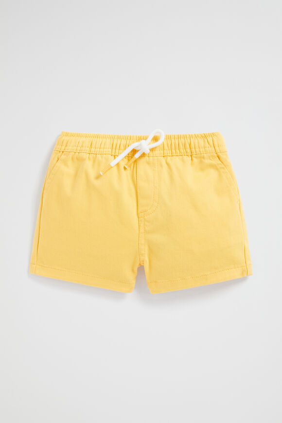 Core Logo Short  Banana Yellow  hi-res
