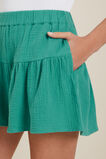 Cheesecloth Flutter Short  Deep Aqua  hi-res