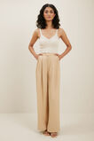 Boucle Knit Crop Top  Cloud Cream Marle  hi-res