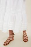 Poplin Tiered Skirt  Whisper White  hi-res