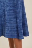 Sustainable Rib Godet Skirt  Eggshell Spacedye  hi-res