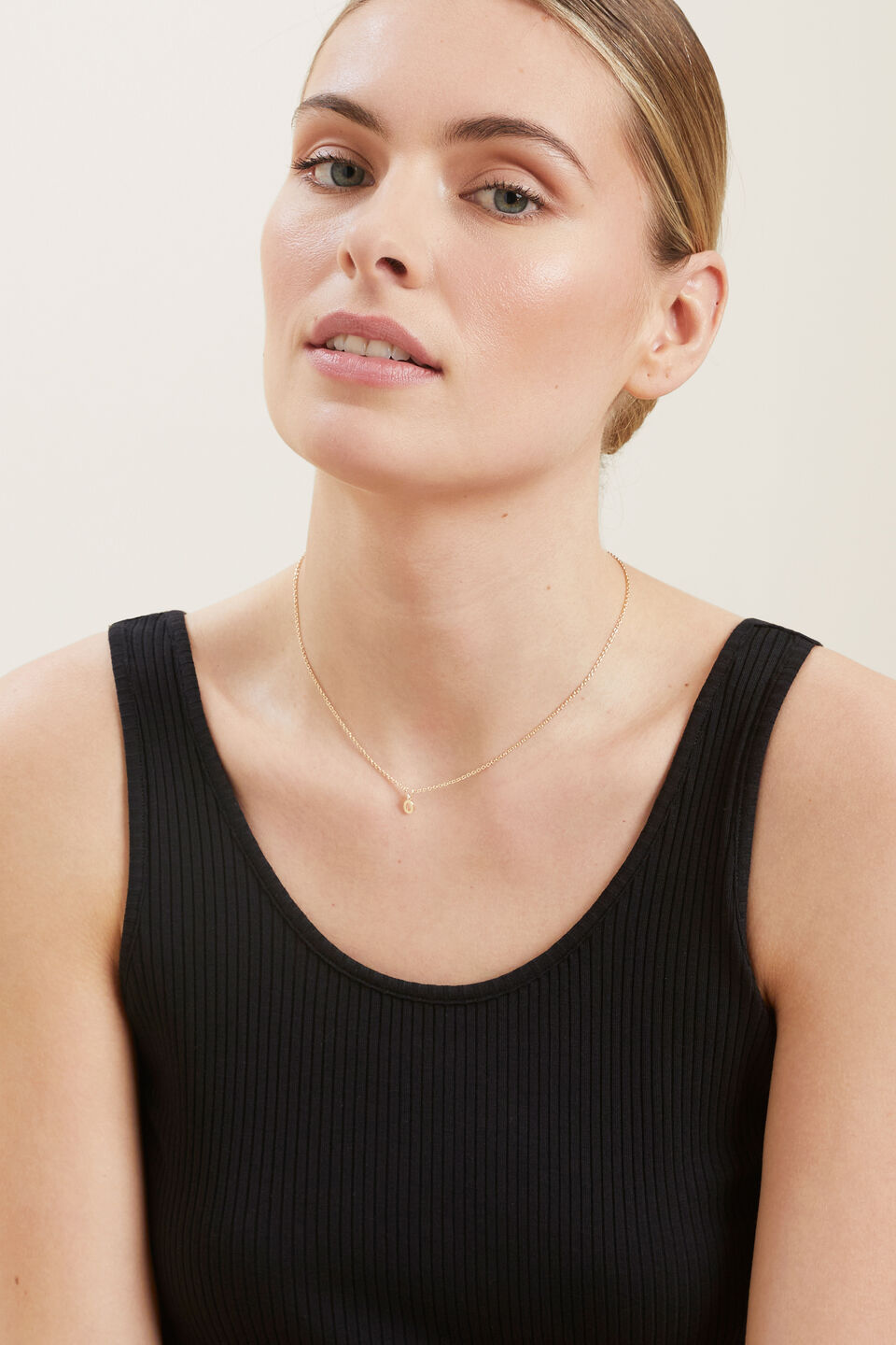 Initial Necklace  O