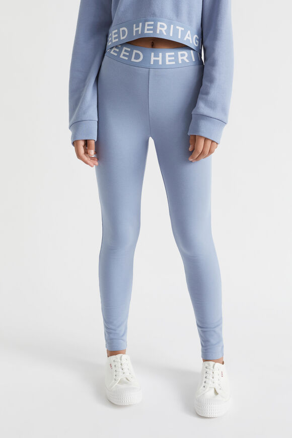 Logo Legging  Powder Blue  hi-res