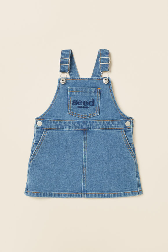 Core Logo Pinafore  Classic Blue  hi-res