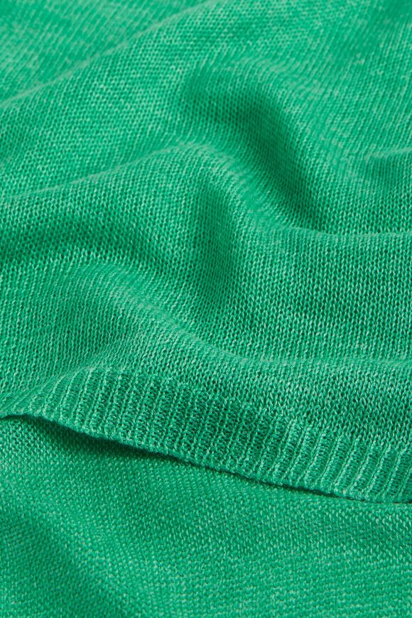 Fine Knit Wrap  Bright Mint  hi-res