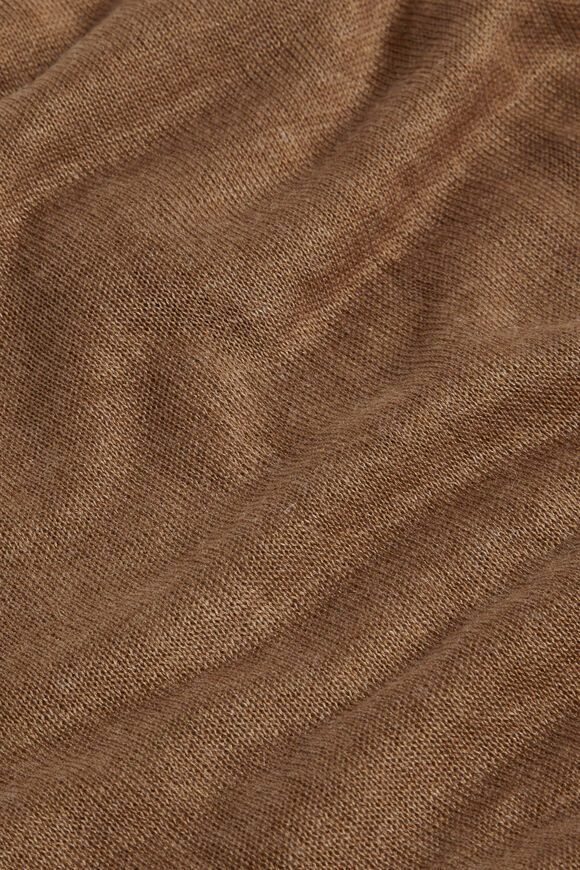 Fine Knit Wrap  Deep Brass  hi-res