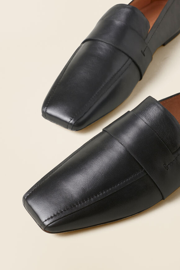 Christina Leather Loafer  Black  hi-res
