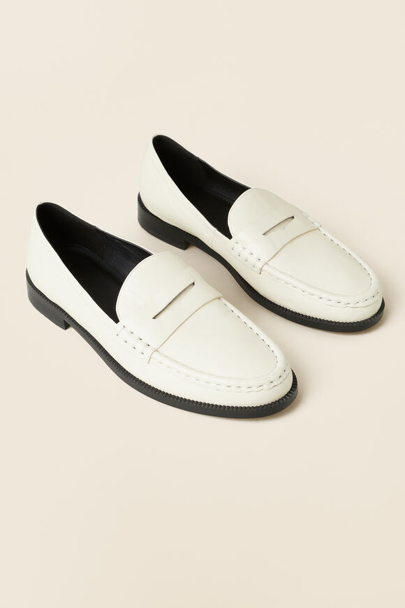 Kendall Leather Penny Loafer  French Vanilla  hi-res