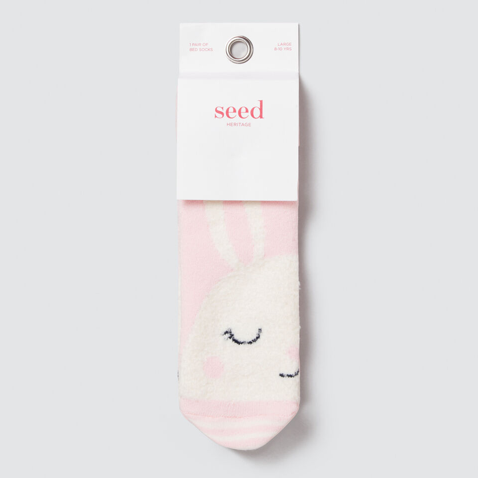 Cosy Bunny Socks    hi-res