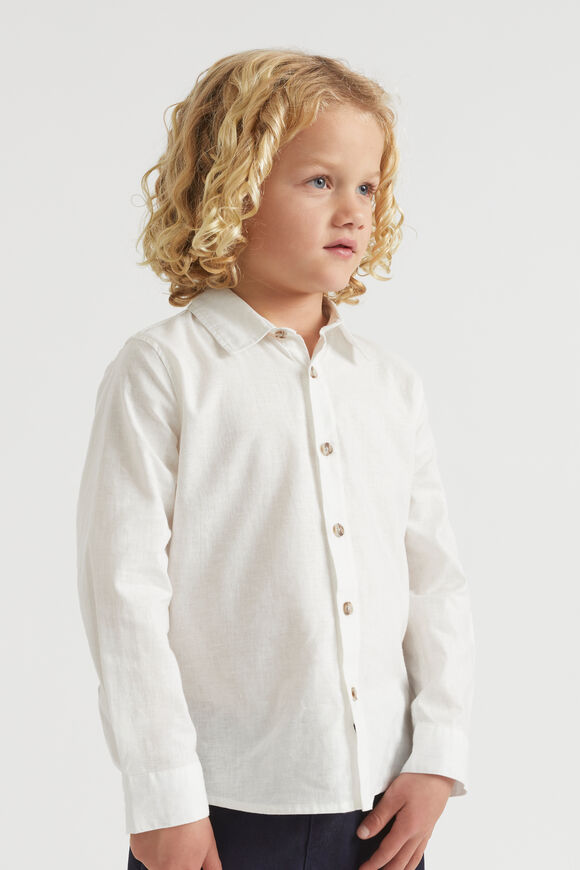 Core Linen Shirt  Vintage White  hi-res