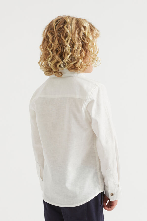 Core Linen Shirt  Vintage White  hi-res
