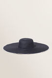 Contrast Edge Sun Hat  Deep Navy White  hi-res