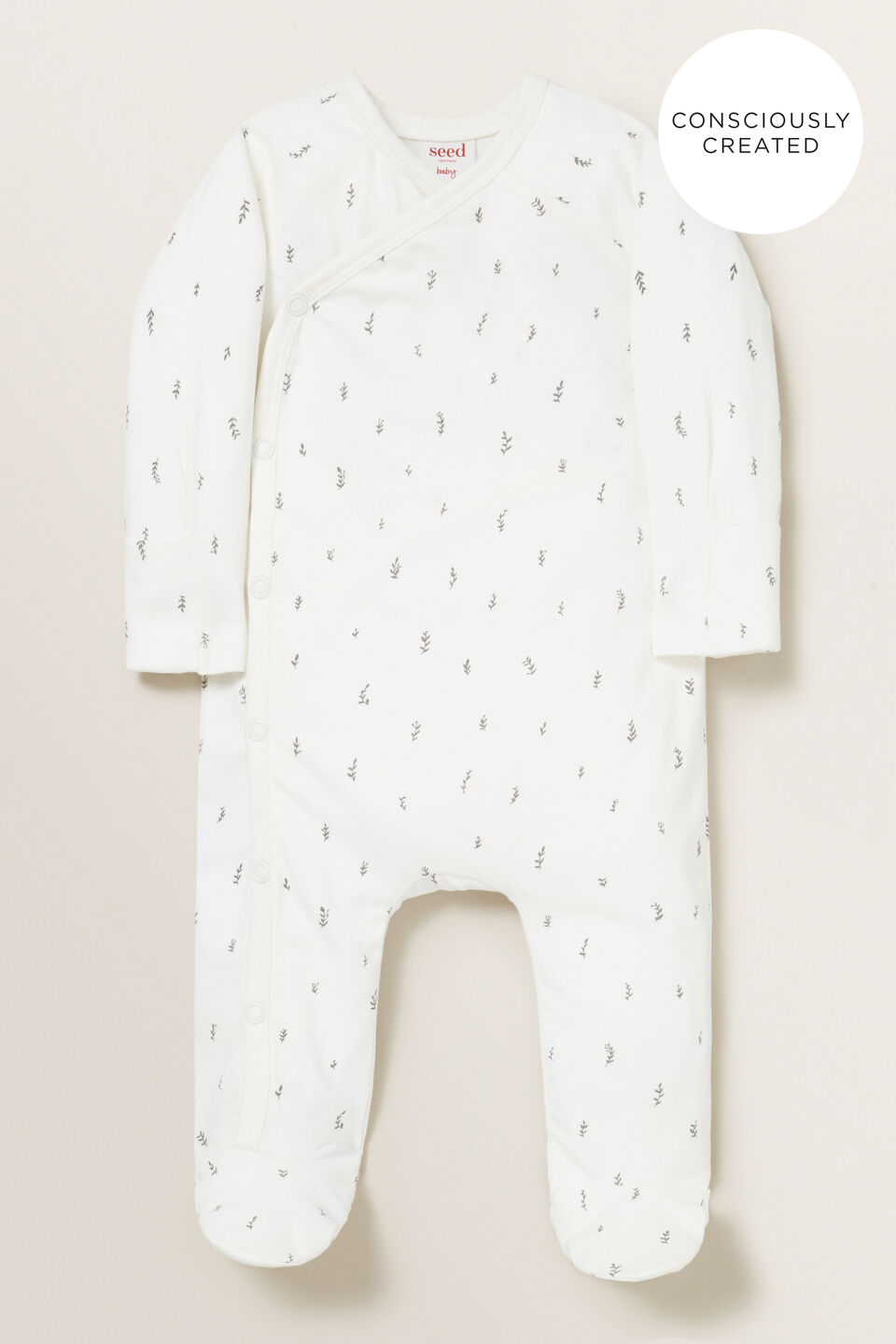 Organic Wrap Jumpsuit  