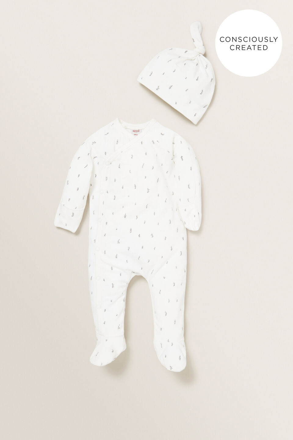 Organic Wrap Jumpsuit  