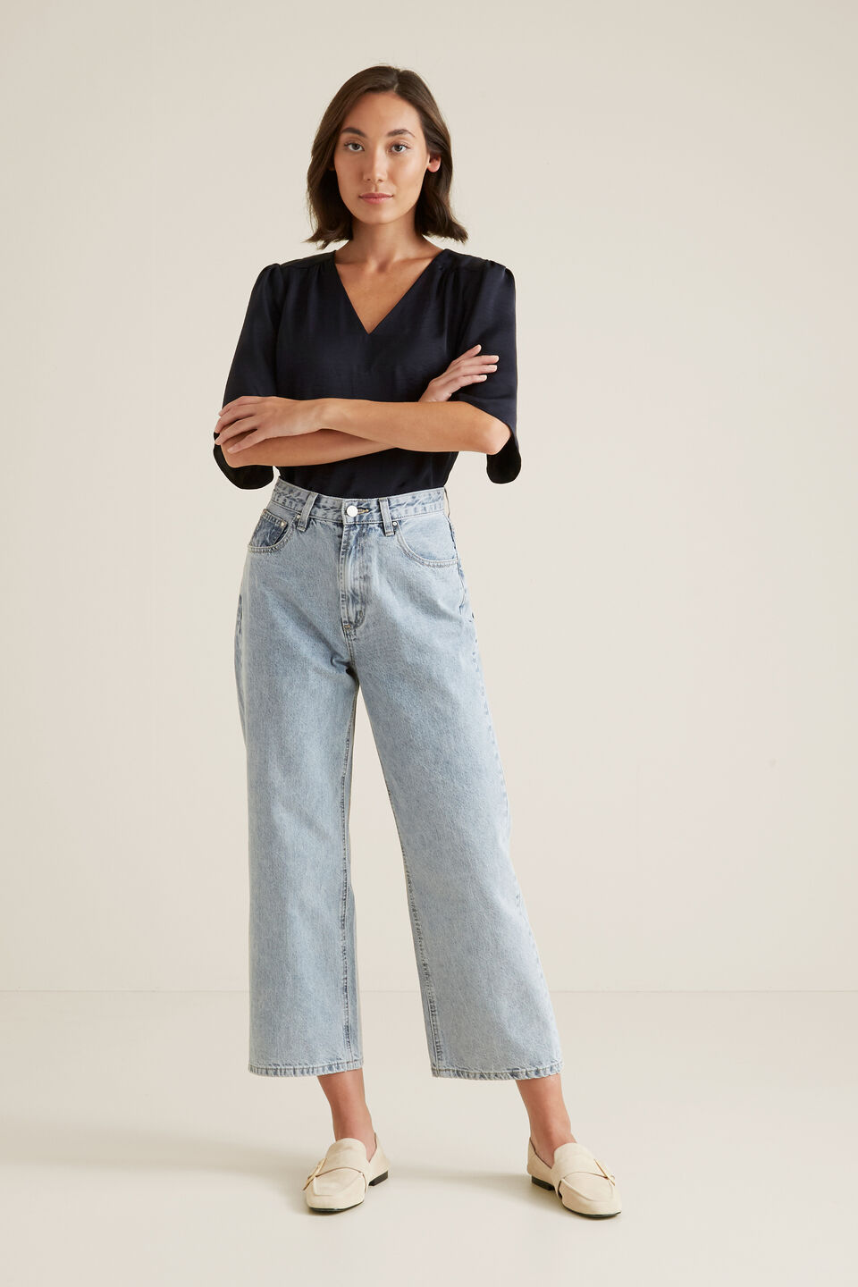 Flutter Sleeve Blouse  
