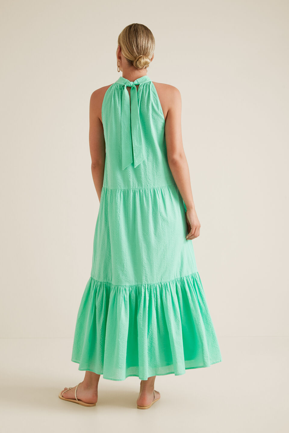 Textured Maxi Dress  