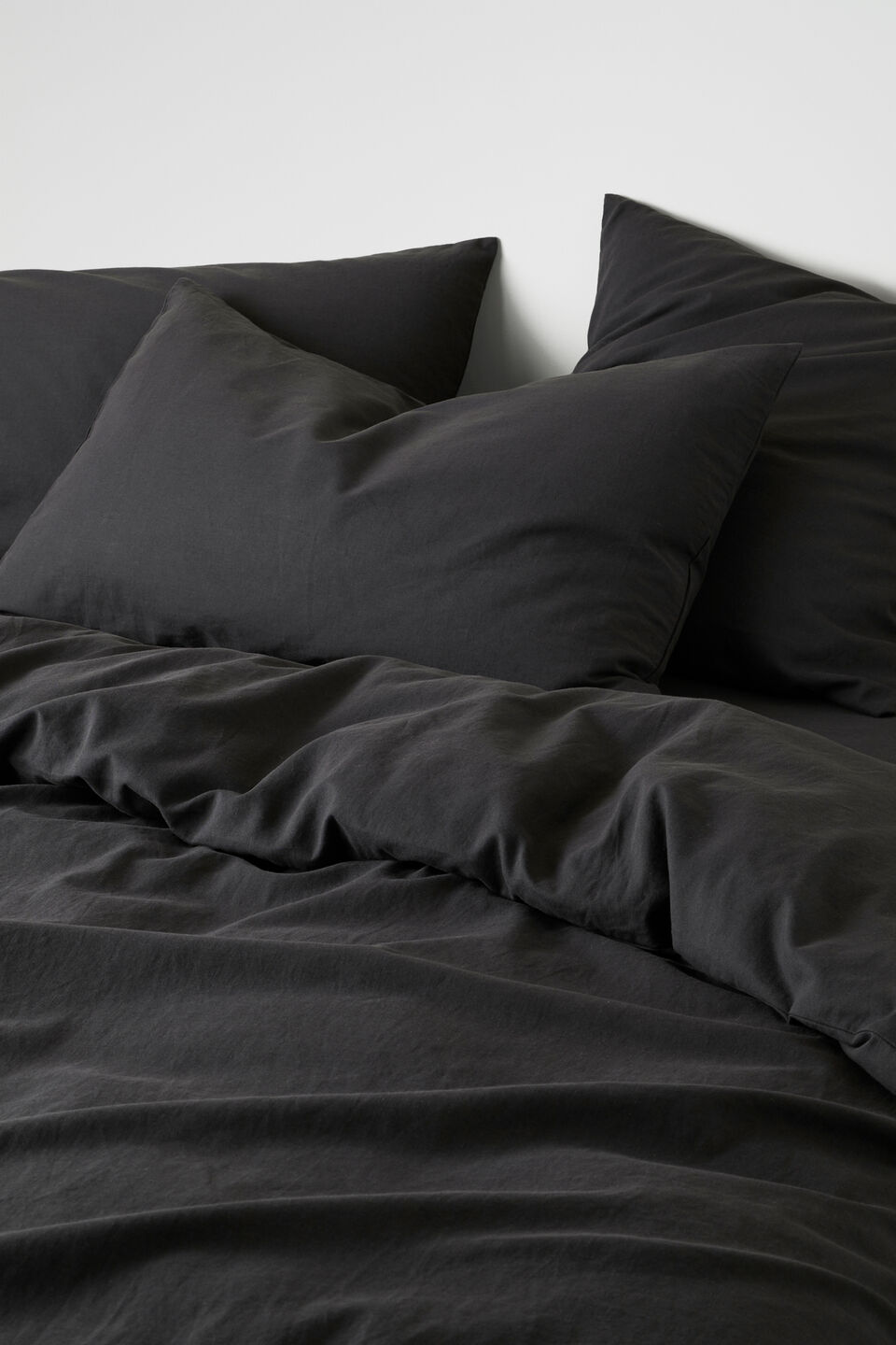 Alba Double Duvet Cover  Charcoal